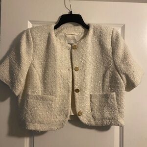 Abercrombie Women's Collarless Jacet